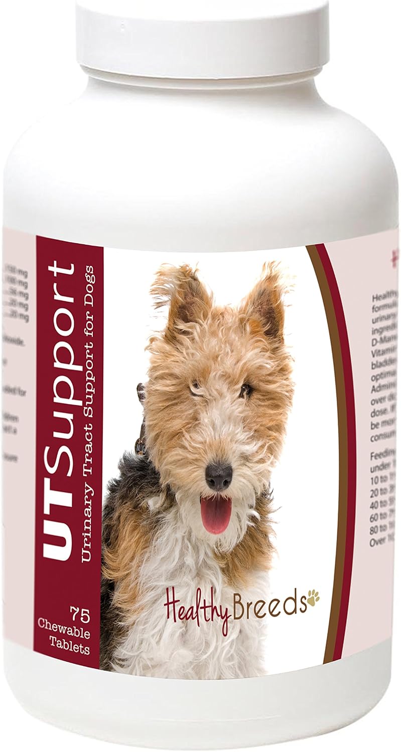 Healthy Breeds Masticables de Arándano Rojo para Perros - Apoyo Urinario - 75 unidades