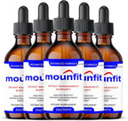 Mounfit Drops (Pack de 5) - Fórmula Natural - Suplemento Líquido para Hombres y Mujeres