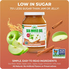 EverSmith Organics - Gel de Musgo Marino Silvestre Irish | Sabor Manzana Canela