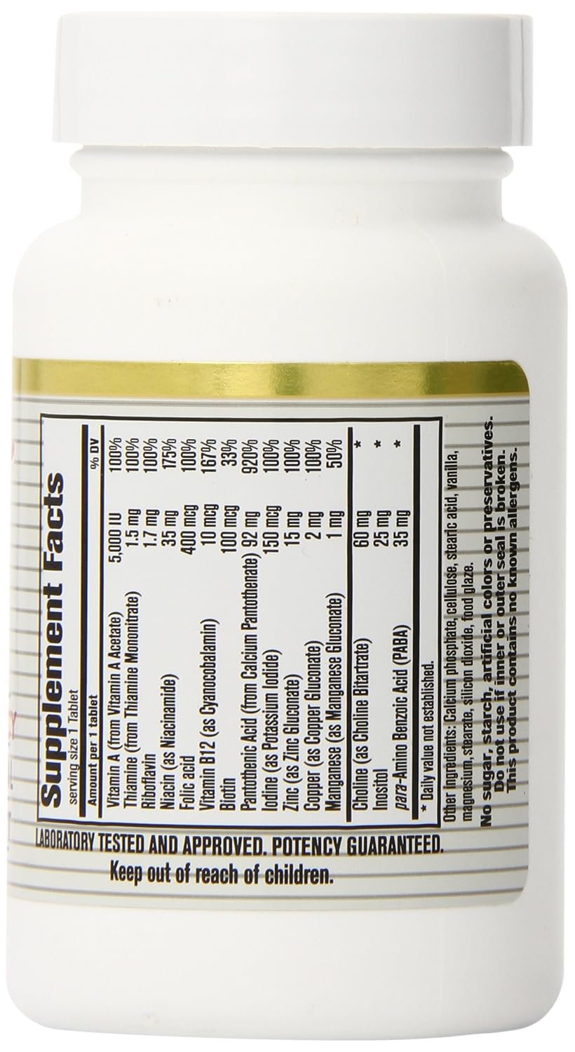 Califor Nia Natural Hair Vitamin & Mineral, – Cuidado de la piel : ciertas vitaminas contribuyen a la protección – Image 2