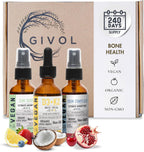 GIVOL Complejo de Vitaminas C, D3, K2 y Zinc Picolinato - Spray Líquido - 180 Días de Suministro