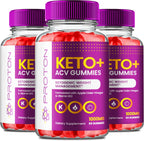 IDEAL PERFORMANCE Proton ACV Gummies, Official Proton Keto ACV Supplement Gummy - Maximum Strength, ProtonKeto + ACV Gummys, All Natural Formula Keto+ACV Premium Gummy Reviews (3 Pack)