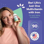 Just One - Multivitamínico Bariátrico Diario con Hierro, 90 Comprimidos