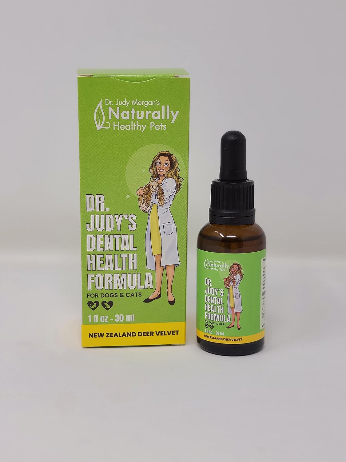 Dr. Judy Morgan's Dental Health Formula para Perros y Gatos, 30 ml