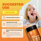 ELICORE Gominolas Multivitamínicas para Niños - 12 en 1 - 2 Meses de Suministro