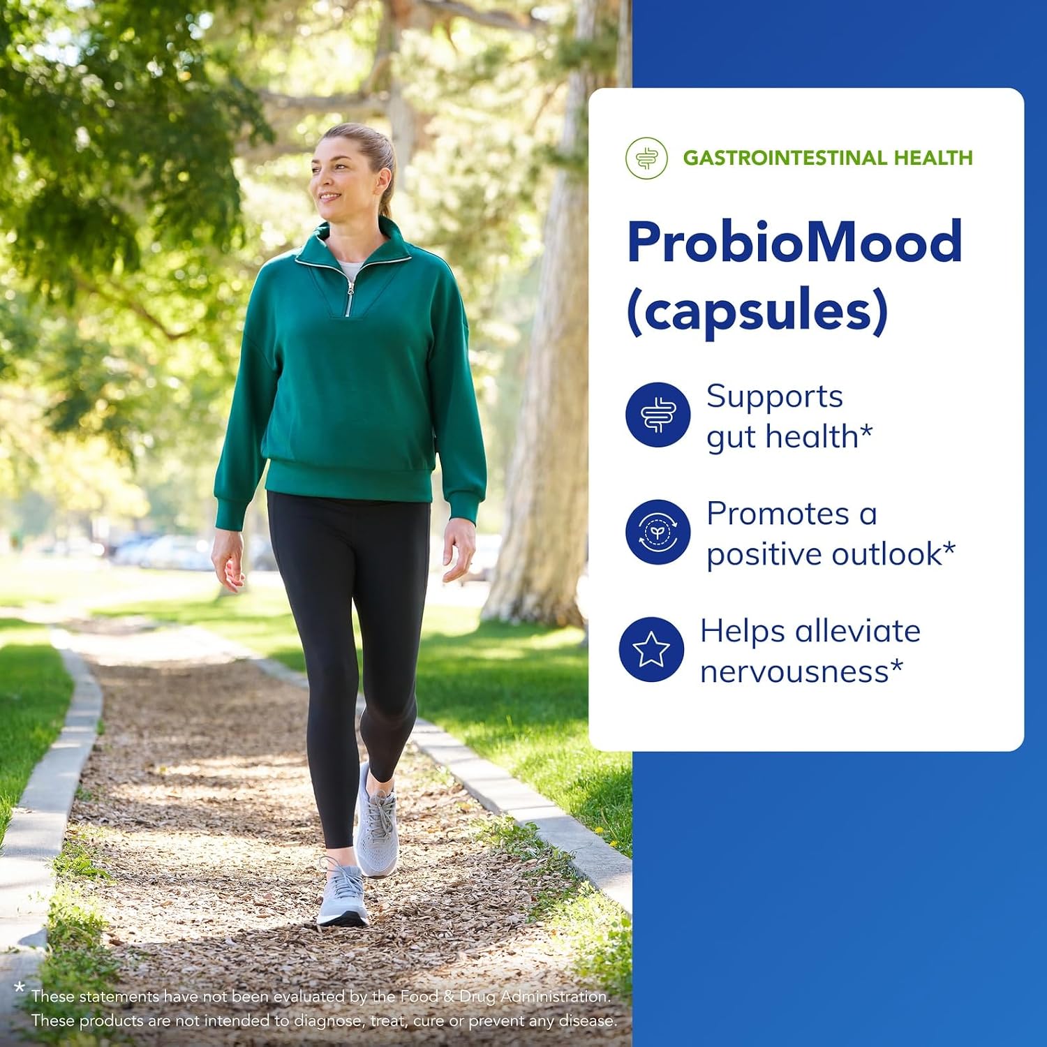 Pure Encapsulations ProbioMood | Combinación Probiótica Estable para Apoyar la Relajación y Función Gastrointestinal | 60 Cápsulas