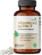 Futurebiotics Vitamina K2 como MK-7 100 mcg, Huesos Fuertes - 300 Cápsulas Vegetarianas