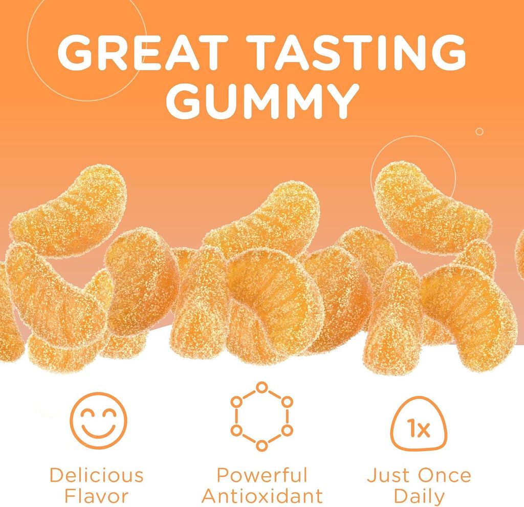 Zahler Chapter One - Gominolas de Vitamina C 125 mg, 60 gominolas sabor naranja