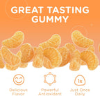 Zahler Chapter One - Gominolas de Vitamina C 125 mg, 60 gominolas sabor naranja