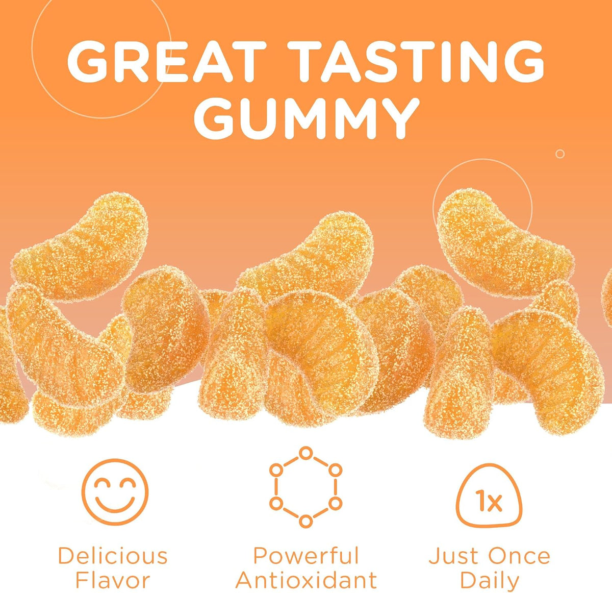 Zahler Chapter One - Gominolas de Vitamina C 125 mg, 60 gominolas sabor naranja – Image 4