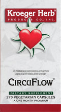Kroeger Herb Circu Flow - 270 Cápsulas