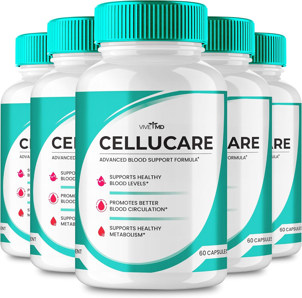 Cellucare Pills Advanced Blood Support Formula - 5 Pack