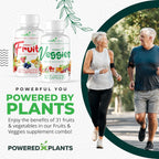 Fruits & Veggies Cápsulas - Superalimento Natural con Vitaminas y Minerales - Suplemento de Frutas y Verduras para Adultos (Paquete de 6, 90 Cápsulas cada uno)