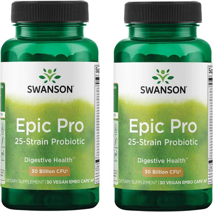 Swanson Epic-Pro 25 Cepas Probiótico con – DRcaps veganas: Liberación retardada para máxima supervivencia. – Image 9