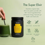 WelleCo The Super Elixir Daily Greens Powder - Limón Jengibre (300g)