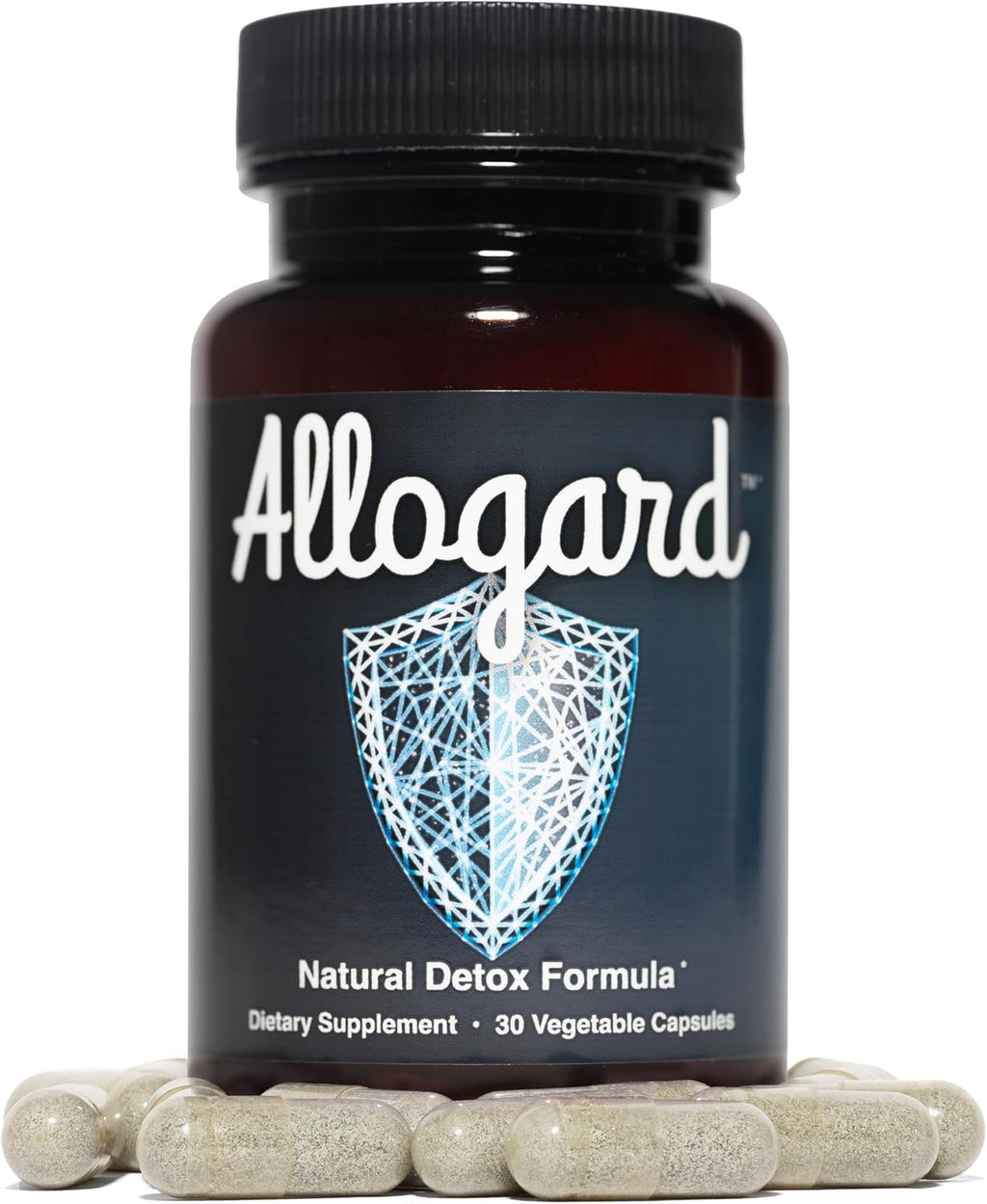 Allogard - Suplemento Detox Natural - No GMO, Vegano, Sin Gluten (30 Cápsulas)
