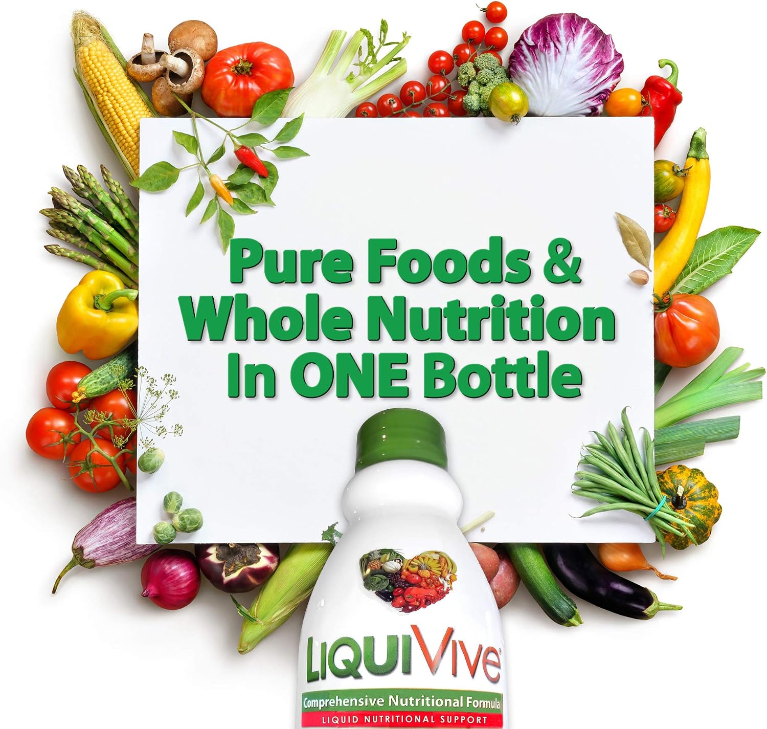 LiquiVive Meganutrición Líquida Multivitamínico Diario - 946 ml