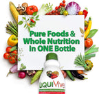 LiquiVive Liquid Vitamins Mega Nutrition - Multivitamínico Líquido Vegano, 946 ml