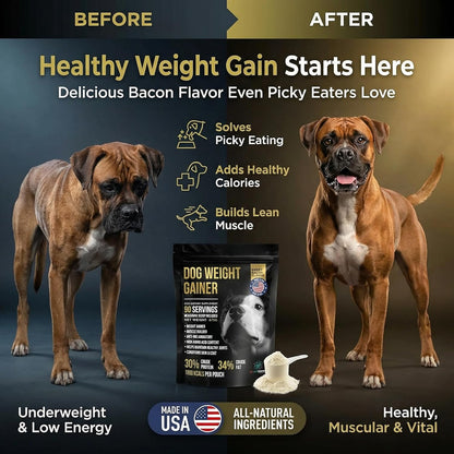 Dog Weight Gainer 90 Servicios - Suplemento para Aumento de Peso y Músculo para Perros - PET CARE Sciences – Image 2