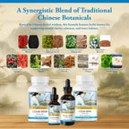 Kan Herbs Company Clear Mind Formula – Mezcla de hierbas tradicional china para la claridad cognitiva y el apoyo espiritual, 60 comprimidos