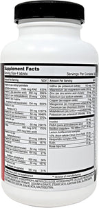 Beverly International Fit Tabs Multivitamínico y Mineral Diario con Hierro Peptonato, 120 Comprimidos