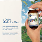 Garden of Life Once Daily Multivitamínico para Hombres - Alimentos Integrales, Orgánico, 60 Comprimidos