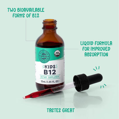 Vimergy Kids Líquido Orgánico de Vitamina – Contribuye al metabolismo energético normal. – Image 2