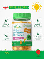 Carlyle Probiótico Infantil | 60 Gominolas | Sabor Tropical | Vegano, Sin OMG y Sin Gluten | Suplemento by Lil' Sprouts