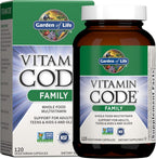 Garden of Life Vitamin Code Family Multi - Multivitamínico Familiar (120 Cápsulas Vegetales)