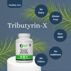 Healthy Gut Tributirina-X - Posbiótico de Butirato de Alta Biodisponibilidad - 30 Cápsulas Blandas