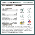 Canine Complete - Polvo Multivitamínico para Perros - 227 g