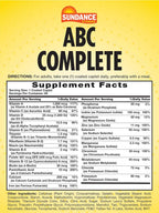 Sundance Multivitamínico para Mujeres y Hombres con Hierro | Fórmula Mineral Completa ABC | Sin Gluten y No-GMO