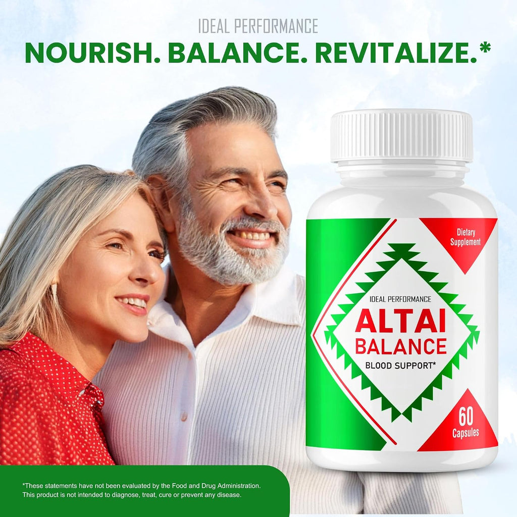 IDEAL PERFORMANCE Altai Balance Support Formula - Suplemento en Cápsulas (60 Cápsulas)
