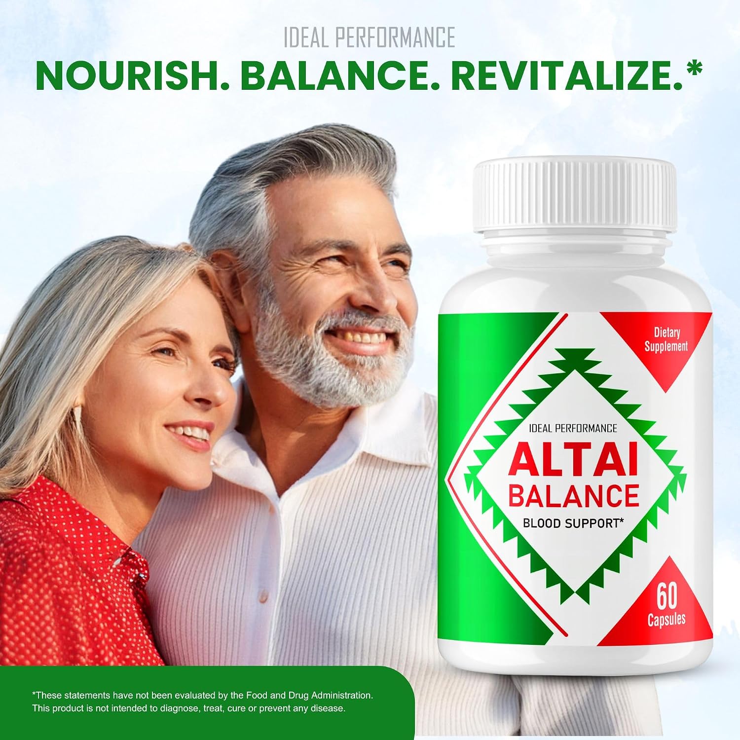 IDEAL PERFORMANCE Altai Balance Support Formula - Suplemento en Cápsulas (60 Cápsulas)