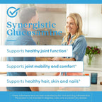 Doctor's Best Fórmula Sinérgica de Glucosamina con MSM, 180 Cápsulas