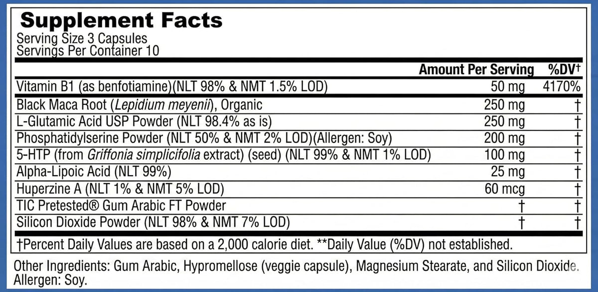 FOG OFF Suplemento para Niebla Mental - – Ácido Alfa-Lipoico: Antioxidante que protege las células frente al daño – Image 6