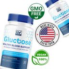 Gluctose Advanced Blood Support - Complemento Alimenticio en Cápsulas, 30 Unidades
