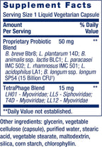 Life Extension FLORASSIST GI with Phage Technology - Probiótico Digestivo, 90 Cápsulas Vegetales