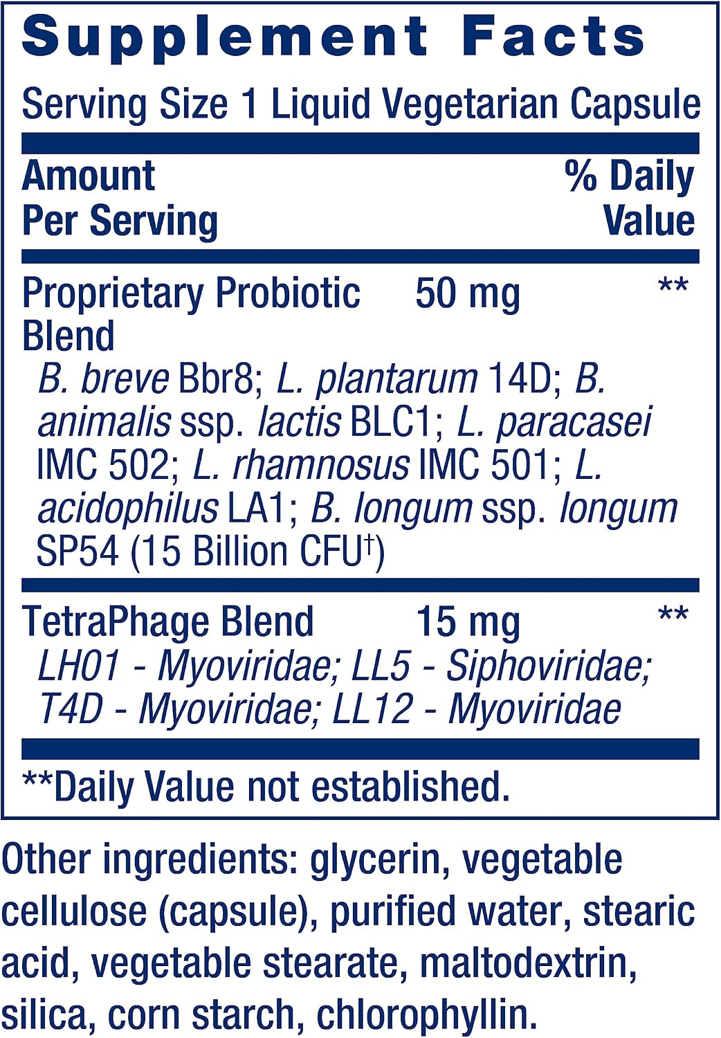 Life Extension FLORASSIST GI with Phage Technology - Probiótico Digestivo, 90 Cápsulas Vegetales