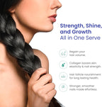 Revital Biotin+ con Amla y Bloqueadores de DHT | Biotina, Amla, Zinc, Vitamina E y Ácido Pantoténico | Apoya la fuerza del cabello y la salud de la piel | 50 Comprimidos