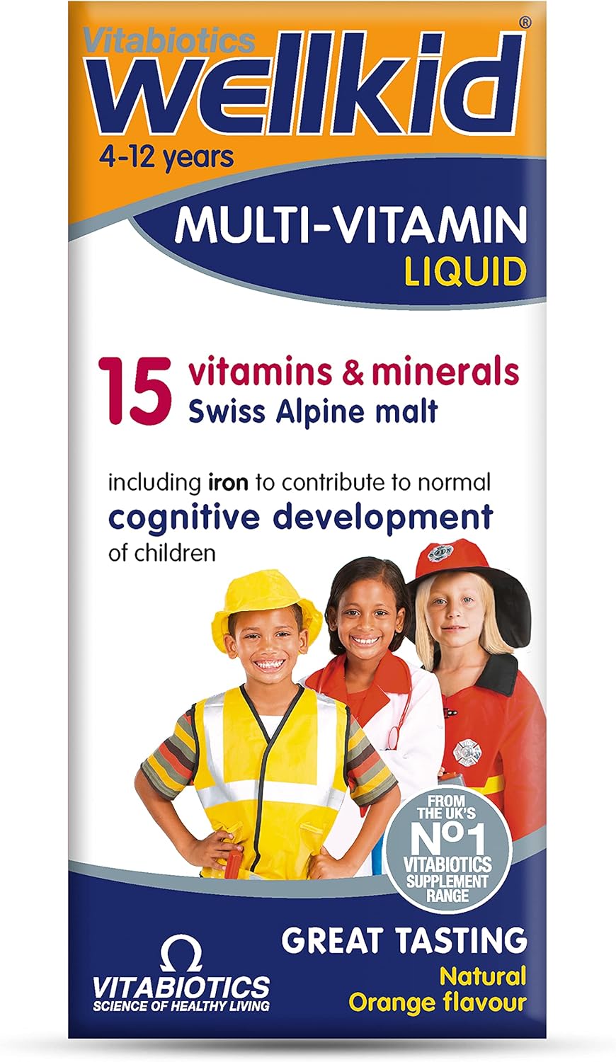 Wellkid de Vitabiotics Multivitamínico Líquido 150ml