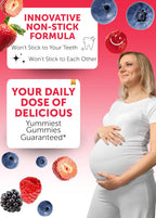 Lunakai Vitaminas Prenatales 17 en 1 con Hierro y Ácido Fólico – Gominolas para Mujeres, 60 Unidades