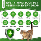 Forte Health Suplemento Herbal para Perros y Gatos - Sabor a Pollo - 60 ml