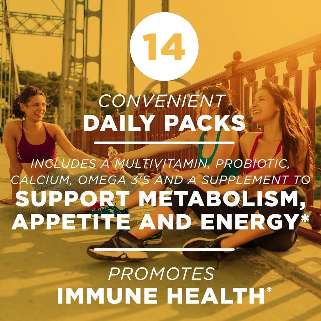 AdvoCare MNS Omni - Complemento Alimenticio Premium con Vitaminas y Probióticos - 14 Sobres Diarios