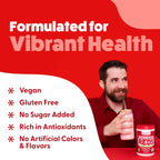 Feel Great Organic Superfood Reds Powder - Remolacha, Frutas y Verduras - Apoyo Digestivo y Antioxidante