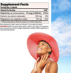 ANDREW LESSMAN Vitamina D3 3000 UI 360 Cápsulas - Alta Potencia, Esencial para la Absorción de Calcio, Apoya la Salud Ósea y el Sistema Inmunitario