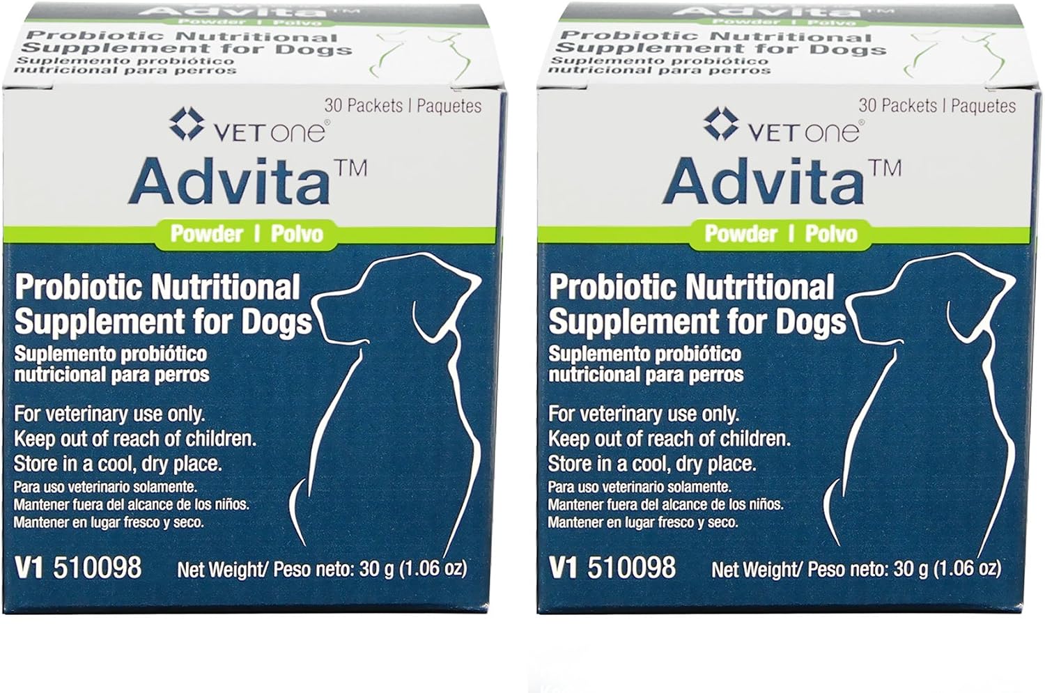 VetOne Advita Suplemento Probiótico para Perros - 30 Sobres