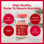 SmartyPants Plus Multi & Omegas Multivitamínico en Gominolas para Hombres y Mujeres – 90 Gominolas (30 Días)