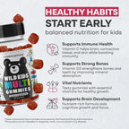 Wild Foods Gomitas Multivitamínicas para Niños – 60 Gomitas