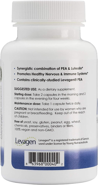 Mirica® - Palmitoiletanolamida (PEA) y Luteolina - Complemento para el Sistema Inmune y Nervioso - 60 comprimidos – Image 2